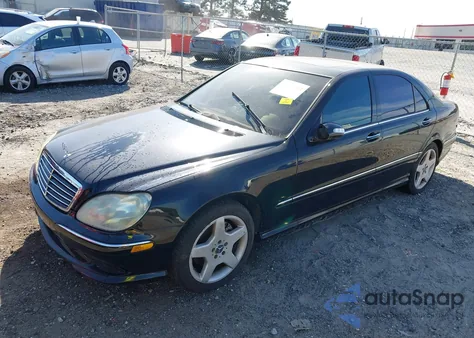 2006 Mercedes-Benz S 500 4Matic z USA, uszkodzony, nr VIN WDBNG84J66A472496